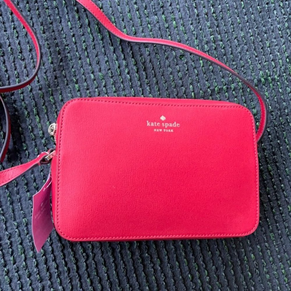 Kate Spade New York Harper Crossbody Candied Cherry - Picture 10 of 16